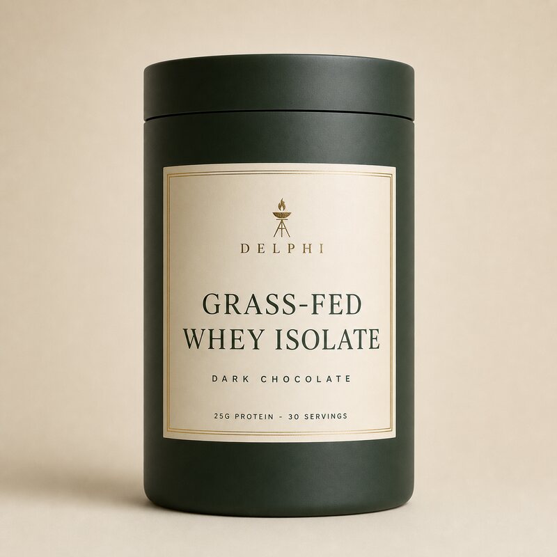 Grass-Fed Whey Isolate - Dark Chocolate