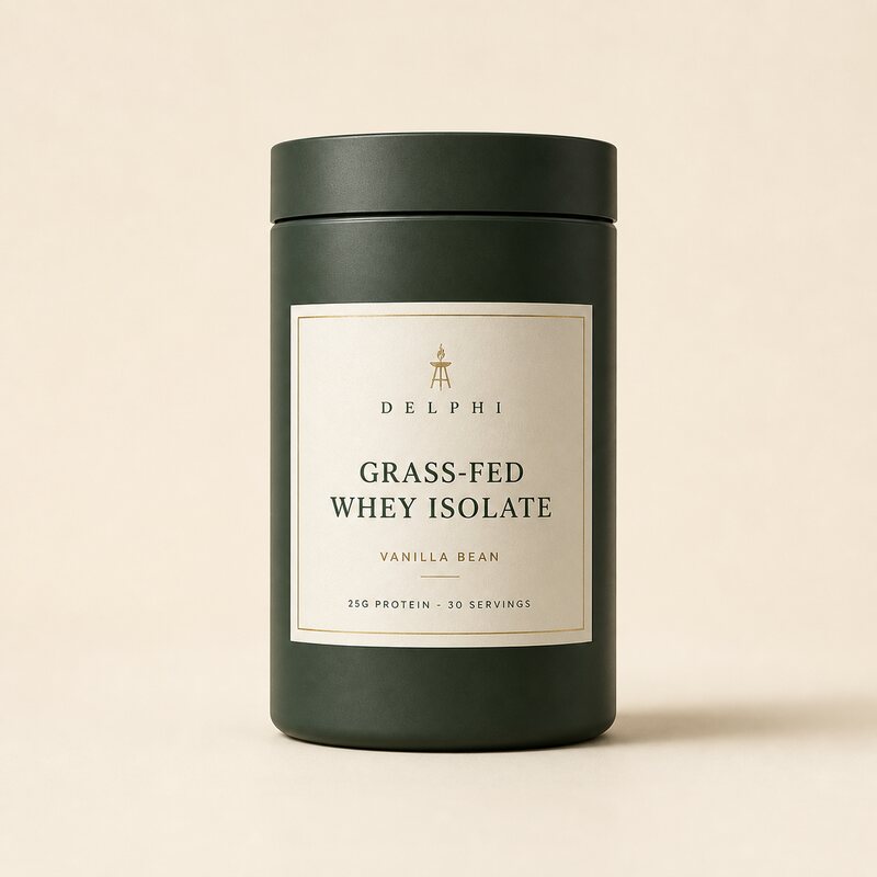 Grass-Fed Whey Isolate - Vanilla Bean